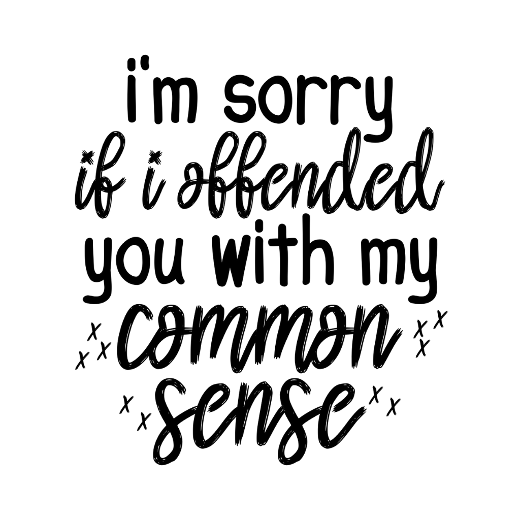 I'm Sorry If I Offended You